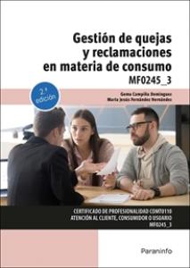 Gestión de quejas y reclamaciones en materia de consumo·Comercio y Marketing