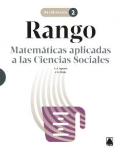 Rango. Matemáticas aplicadas a las CCSS 2 BCH·Bachillerato.2ºCurso