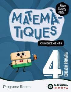 Raona 4. Matemàtiques. Coneixements·Primaria.4ºCurso·Innova 2