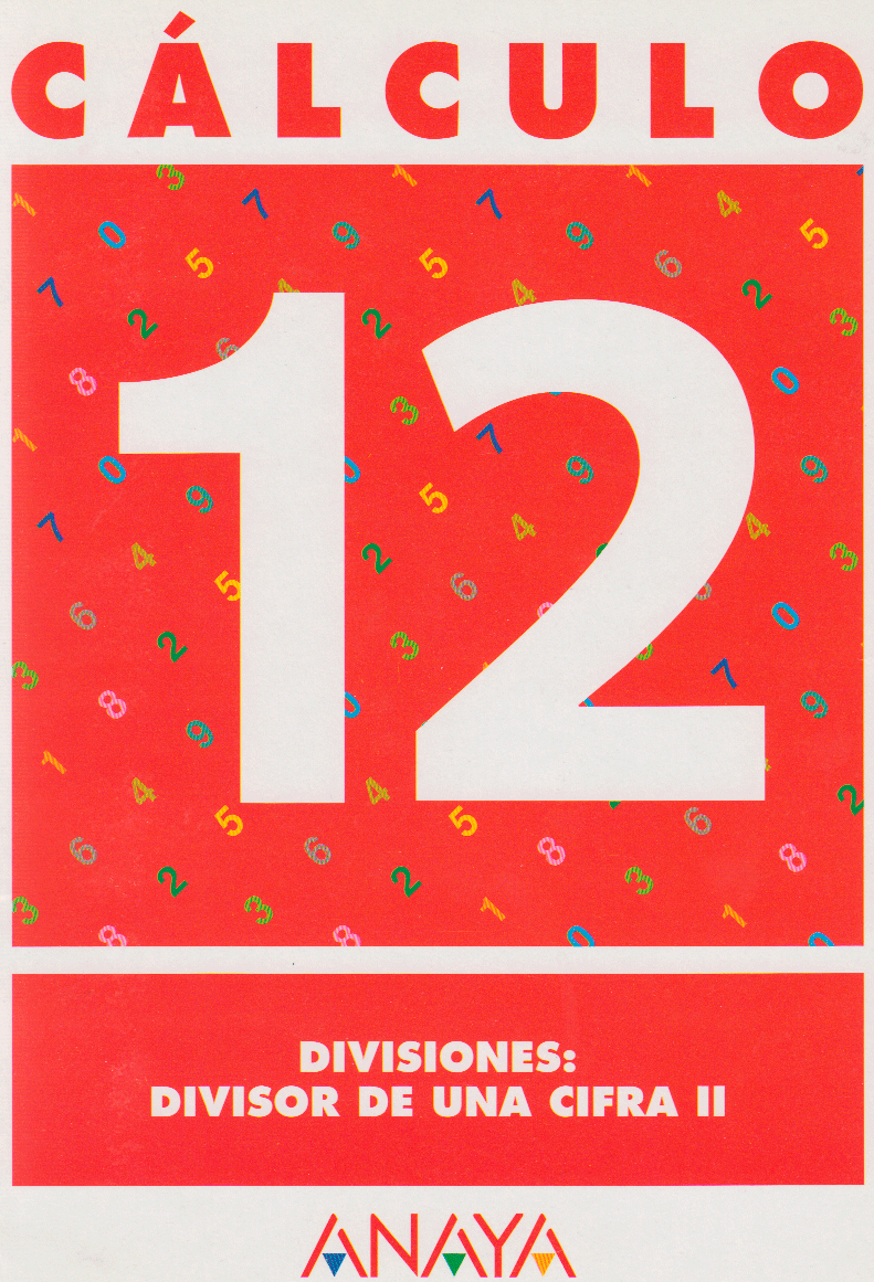 Cálculo 12. Divisiones: divisor de una cifra II.