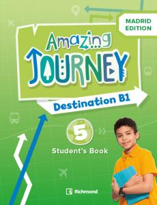 AMAZING J. DESTINATION B1 5 STD MADRID·Primaria.5ºCurso