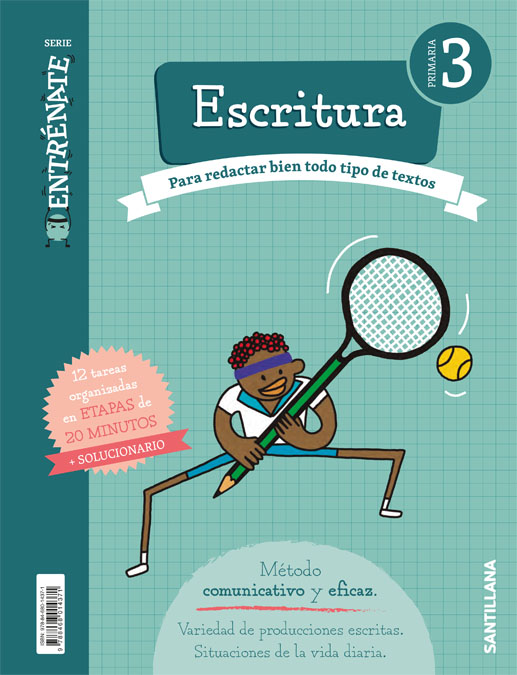 Cuaderno Escritura Serie Entrenate 3 Primaria Varios Autores