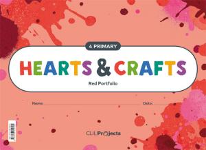 HEARTS & CRAFTS RED NOTEBOOK I 4 PRIMARIA·Primaria.4ºCurso