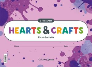 HEARTS & CRAFTS PURPLE NOTEBOOK I 5 PRIMARIA·Primaria.5ºCurso