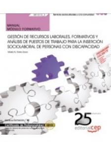 Manual. GestiÃ³n de recursos laborales, formativos y anÃ¡lisis de puestos de trabajo para la inserci