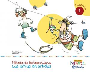 Las letras divertidas Pauta Cuaderno 1·Infantil.1er Curso·3 años Educación Infantil