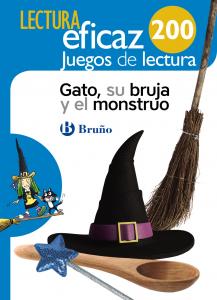 Gato, su bruja y el monstruo Juego de Lectura·Primaria.1er Curso·Lectura Eficaz