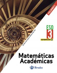 Generación B Matemáticas Académicas 3 ESO 3 volúmenes·E.S.O..3er Curso·Generación B