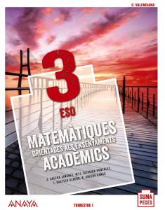 Matemàtiques orientades als ensenyaments acadèmics 3.·E.S.O..3er Curso·Suma peces