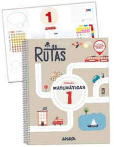 Matemáticas 1. RUTAS. (Incluye material manipulativo)·Primaria.1er Curso·RUTAS