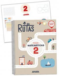 Matemáticas 2. RUTAS. (Incluye material manipulativo)·Primaria.2ºCurso·RUTAS