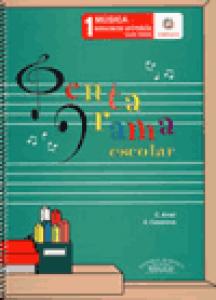 Pentagrama Escolar Música 1·Elemental.1er Curso·Educación Primaria. Ciclo Inicial