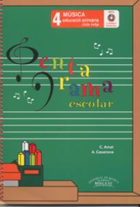 Pentagrama Escolar Música 4 CAT·Medio·Educació Primària. Cicle Mitjà