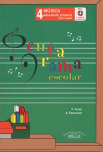 Pentagrama Escolar Música 4·Medio·Educación Primaria. Ciclo Medio