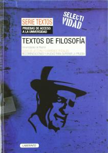 Textos de Filosofía PAU selectividad. Laberinto