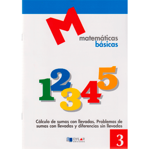 MATEMATICAS BASICAS - 3 Cálculo de sumas con llevadas.                          