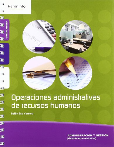 Operaciones administrativas de recursos humanos·Formación profesional