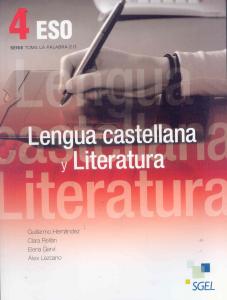 Lengua castellana y literatura 3º ESO·E.S.O..4ºCurso