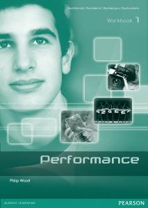 PERFORMANCE 1 WORKBOOK (ENGLILSH)·Bachillerato.1er Curso·PERFORMANCE